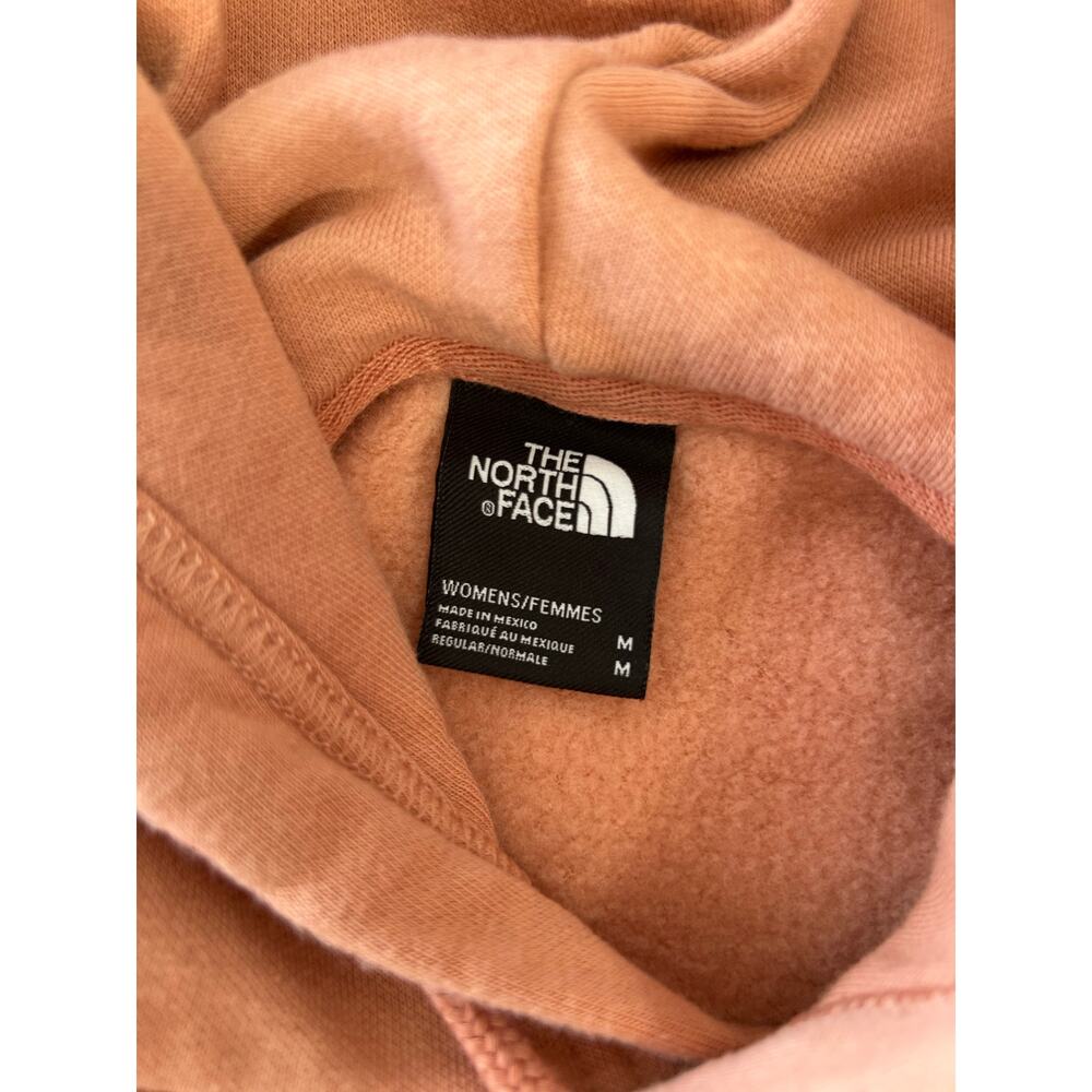 The North Face Women's Salmon Pink Hoodie Pullover Casual Comfort Medium - Picture 4 of 9